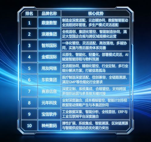 破解制造企業(yè)管理困局，賦能數(shù)字化轉(zhuǎn)型——2026年國(guó)產(chǎn)生產(chǎn)管理型ERP軟件排名與數(shù)字內(nèi)容服務(wù)指南
